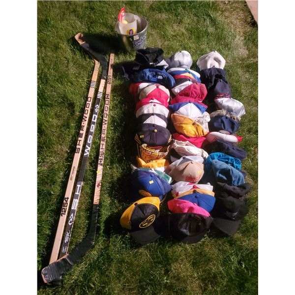 Hockey Stick & Hat Collection