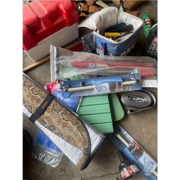 Garage Lot Tie Downs Cooler