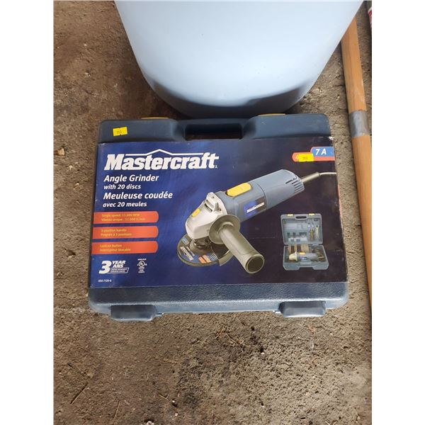Mastercraft Angle Grinder New