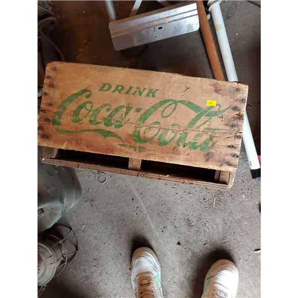 1950s Wood Coca Cola Box
