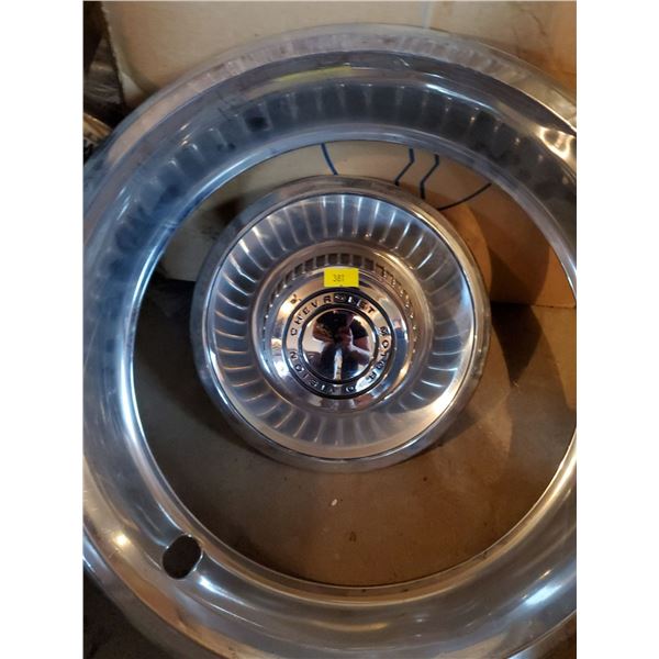 Chevrolet Division Motor Hub Caps Set Of 4