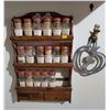 Image 1 : Spice Rack & Spices