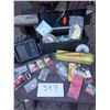 Image 1 : Fish Finder Tackle Box Line Assorted Tackle & More
