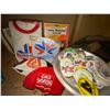 Image 3 : Vintage Sawyer's Projector Commonwealth Games Swag Buttons & More