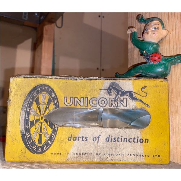 Medieval Decanter Set Assortment of Vintage Mini Bottles & More