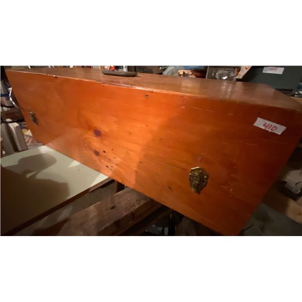 Wood Chest 37 x 14 x 13