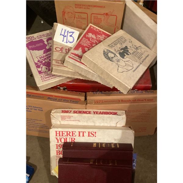 Hard Cover Britannica Book Series