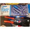 Image 4 : Assorted Tool &Part Lot Rope Hardware Nail Puller Socket Set & More