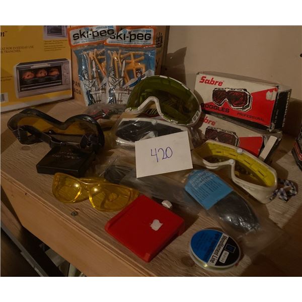 Assorted Vintage Goggle Lot
