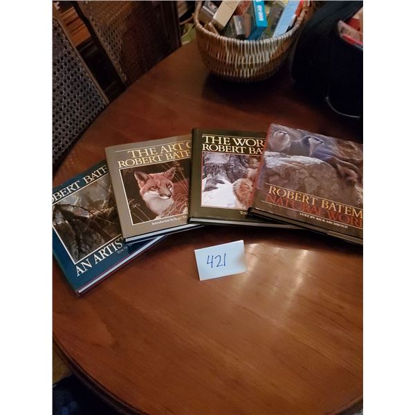 Robert Bateman Collection Hard Cover Books Artist Art Nature