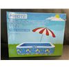 Image 1 : Lot of 1 Mibote Family Inflatable Swimming Pool - LARGE 118" X 72" X 20" Size - Brand New!