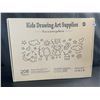 Image 2 : Lot of 1 Kids Drawing/Art Supply Kit - 208 PCS - Brand New!