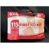 Image 1 : Lot of 1 First Aid Kit - 115 PCS - Brand New!