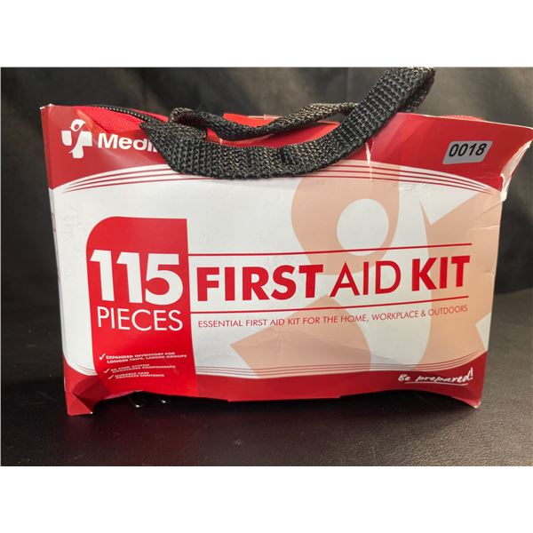 Lot of 1 First Aid Kit - 115 PCS - Brand New!