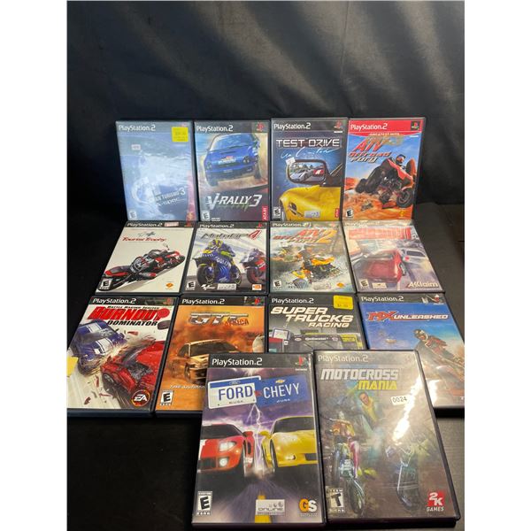 Lot of 14 Assorted Playstation 2 Video Games