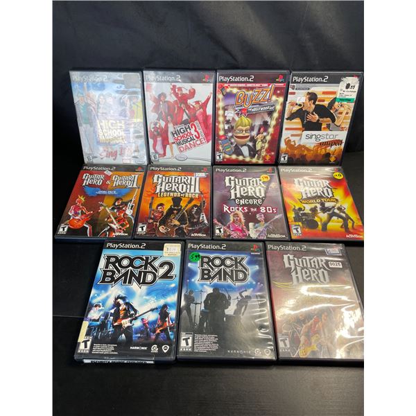 Lot of 11 Assorted Playstation 2 Video Games