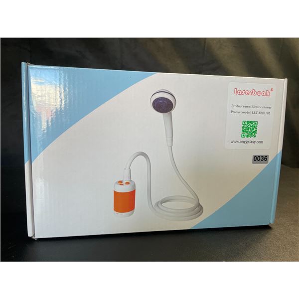 Lot of 1 Portable Rechargeable Camp Shower/Travel/Pet Shower - Brand New!