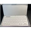 Image 2 : Lot of 2 Logitech Multi-Device K380 Minimalist Bluetooth Keyboards - White & Purple