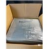 Image 2 : Lot of 1 GnO Premium Adult 15LB Weighted Blanket - Dark Grey w/ Bamboo Cover - Brand New