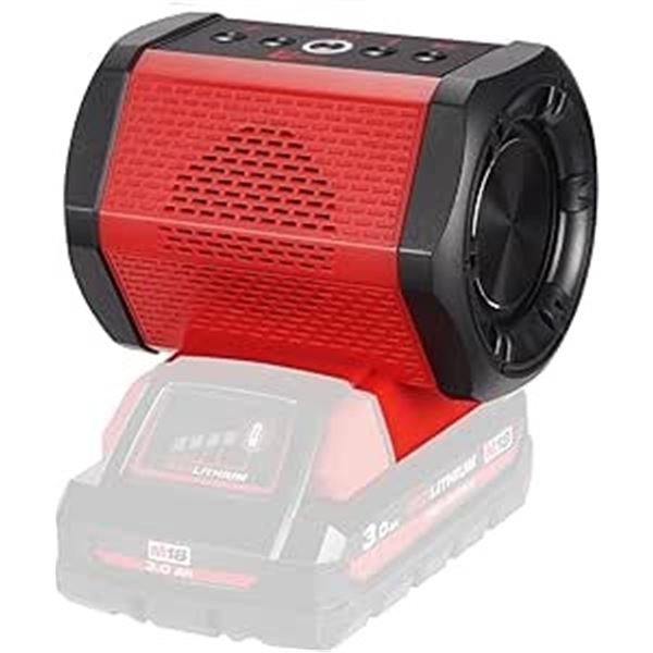 Lot of 2 Battery Powered Speakers/Mobile Powerbanks - Connects to Milwaukee 18V Batteries! Brand New