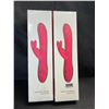 Image 1 : Lot of 2 Rabbit-Style Vibrating Silicone Sex Toys for Women - Brand New!