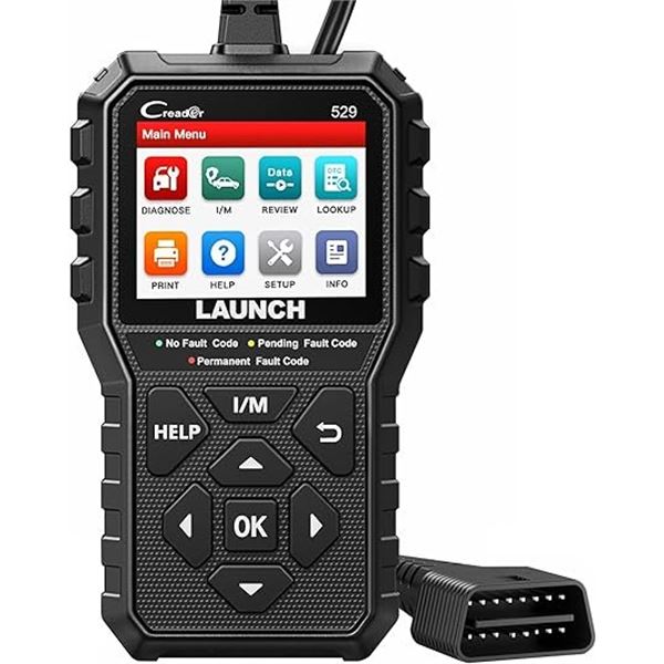 Lot of 1 Launch Full OBD II Scanner Tool/Code Reader Diagnostic Tool for Vehicles- Brand New!