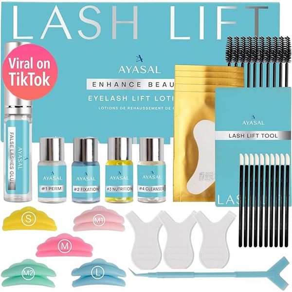 Lot of 3 Ayasal Lash Lift Kits - Brand New!