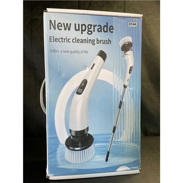 Lot of 1 Electric Rechargeable Spin Cleaning Brush with Extendable Handle - Brand New!
