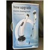 Image 1 : Lot of 1 Electric Rechargeable Spin Cleaning Brush with Extendable Handle - Brand New!