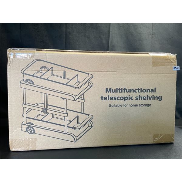 Lot of 1 Multifunctional Telescopic Shelving - Brand New