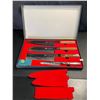 Image 1 : Lot of 1 Professional 4-Piece Kitchen Knife Set - Brand New!