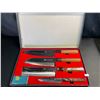 Image 2 : Lot of 1 Professional 4-Piece Kitchen Knife Set - Brand New!