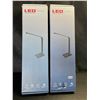 Image 1 : Lot of 2 LED Desk Lamps with Wireless Charging Bases - Brand New!