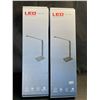 Image 1 : Lot of 2 LED Desk Lamps with Wireless Charging Bases - Brand New!