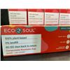 Image 2 : Lot of 6 Boxes of EcoSoul Compostable Resealable Storage Bags - Brand New