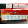 Image 3 : Lot of 6 Boxes of EcoSoul Compostable Resealable Storage Bags - Brand New