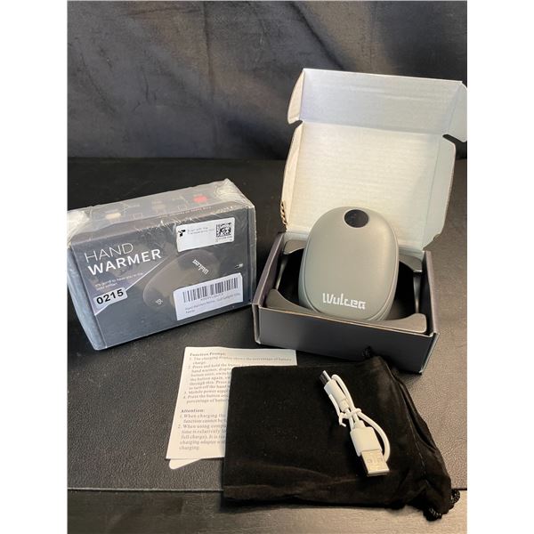 Lot of 2 Wulcea Portable Rechargeable Portable Power Banks/Hand Warmers - Brand New!
