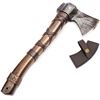 Image 1 : Lot of 1 Norse Tradesman Hand-Forged Viking Battle Axe/Throwing Axe - Brand New!