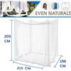 Image 5 : Lot of 1 Even Naturals Luxury Mosquito Net for Bed Canopy/Camping - Brand New