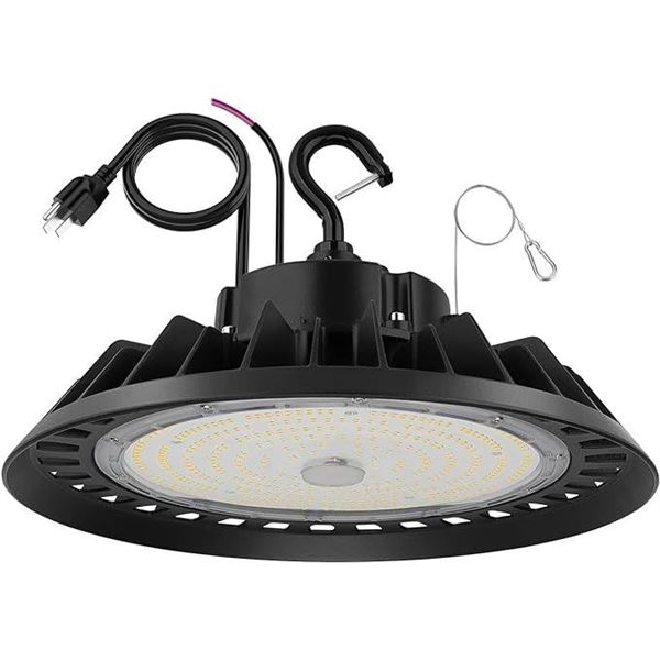 Lot of 1 LED UFO 150W High Bay Dimmable Light for Warehouse/Workshops - BRAND NEW!