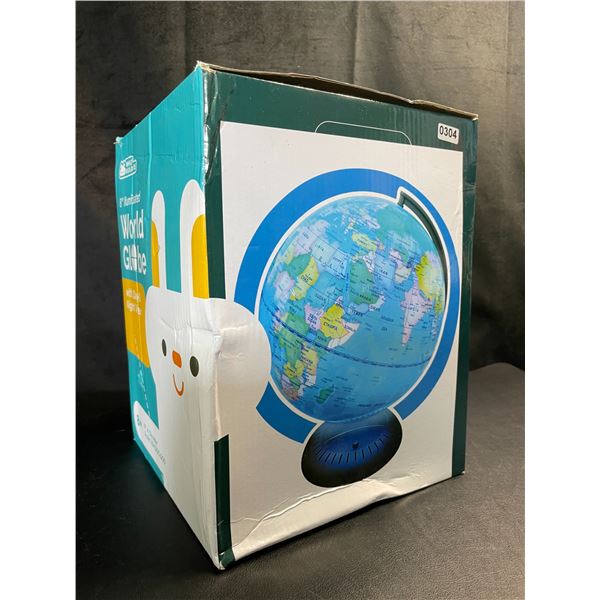 Lot of 1 8-inch Illuminated World Globe - Brand New
