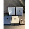 Image 2 : Lot of 3 Lorzor Mens Smart Leather Wallets with Airtag Holder - Sleek Pop-Up Wallets For Men - New!