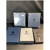 Image 2 : Lot of 3 Lorzor Mens Smart Leather Wallets with Airtag Holder - Sleek Pop-Up Wallets For Men - New!