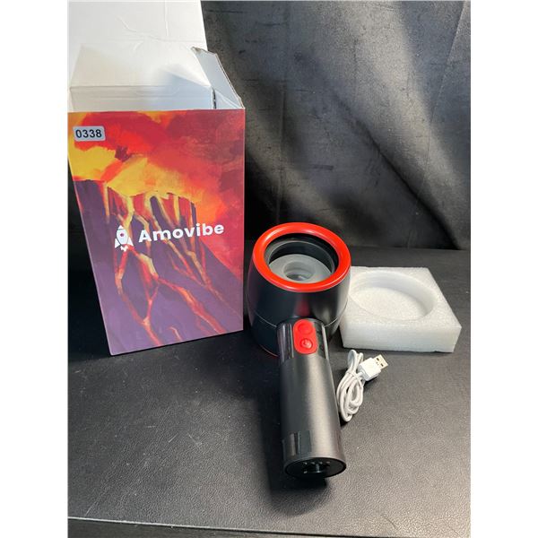 Lot of 1 Amovibe Sex Toy for Men - Vibrating/Moving/Rechargeable Silicone Handheld Design - New