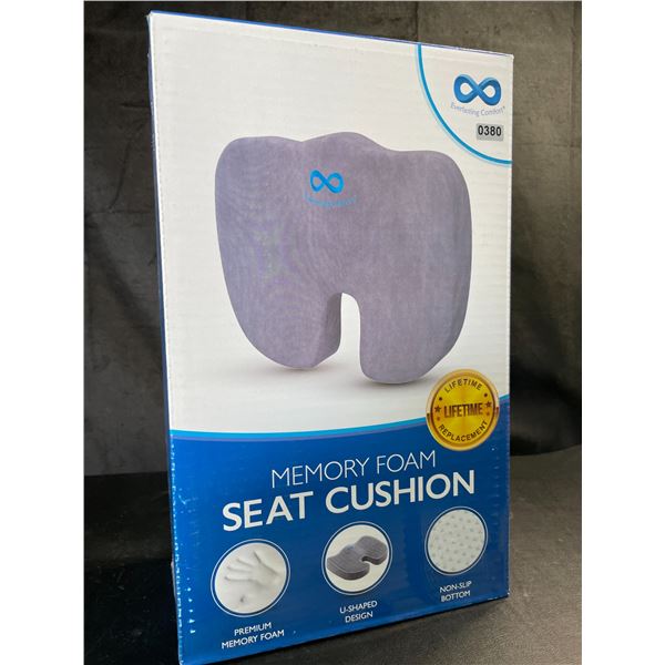 Lot of 1 Everlasting Comfort Memory Foam Seat Cushion - Brand New