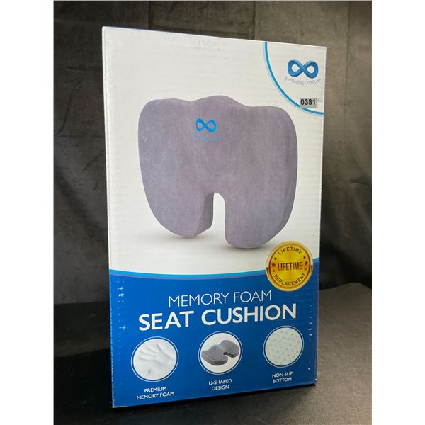 Lot of 1 Everlasting Comfort Memory Foam Seat Cushion - Brand New