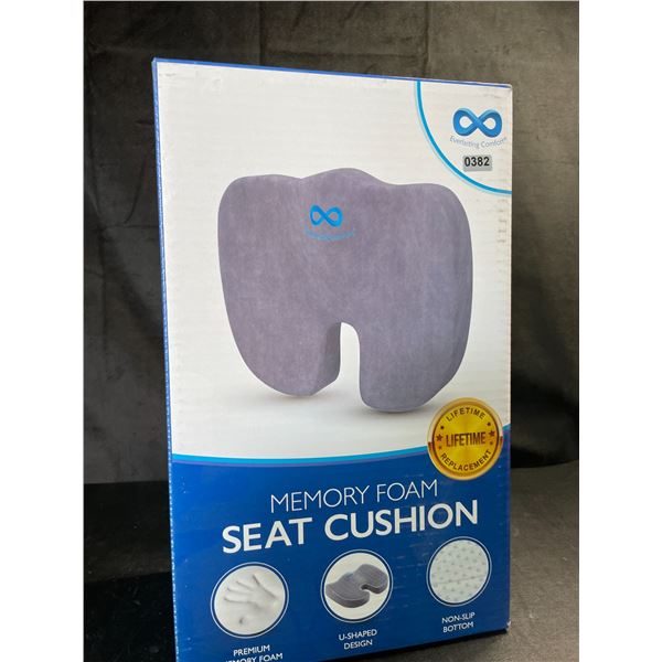 Lot of 1 Everlasting Comfort Memory Foam Seat Cushion - Brand New
