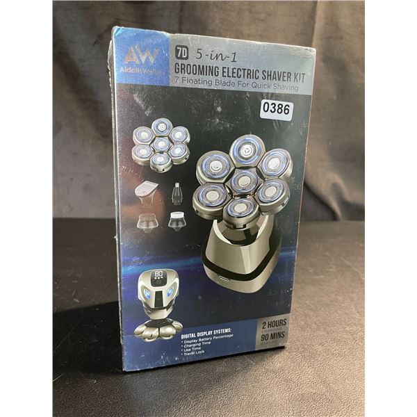 Lot of 1 5-in-1 Electric Rechargeable Cordless Mens Shaver Kit - Brand New Sealed