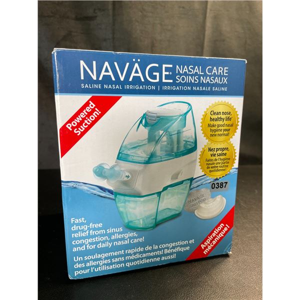 Lot of 1 Navage Nasal Care - Saline Nasal Irrigation System - Brand New - Relieves Sinus Congestion