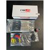 Image 2 : Lot of 1 Box of Cyeelife Professional Steel Tip Darts - Brand New